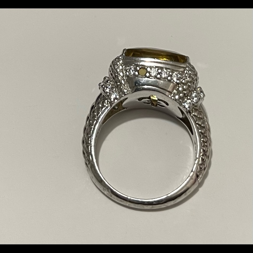 Judith Ripka 925 ring - Picture 8 of 12